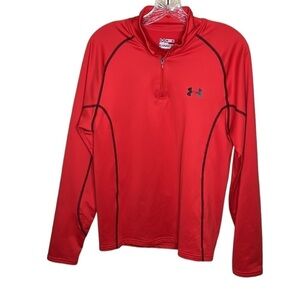 Under Armour cold gear fitted 1/2 zip long sleeve Top